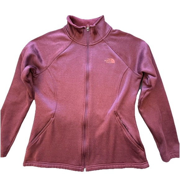 The North Face Jackets & Blazers - The‎ North Face Women's Agave Full Zip Jacket Burgundy Sequoia Red Size Large